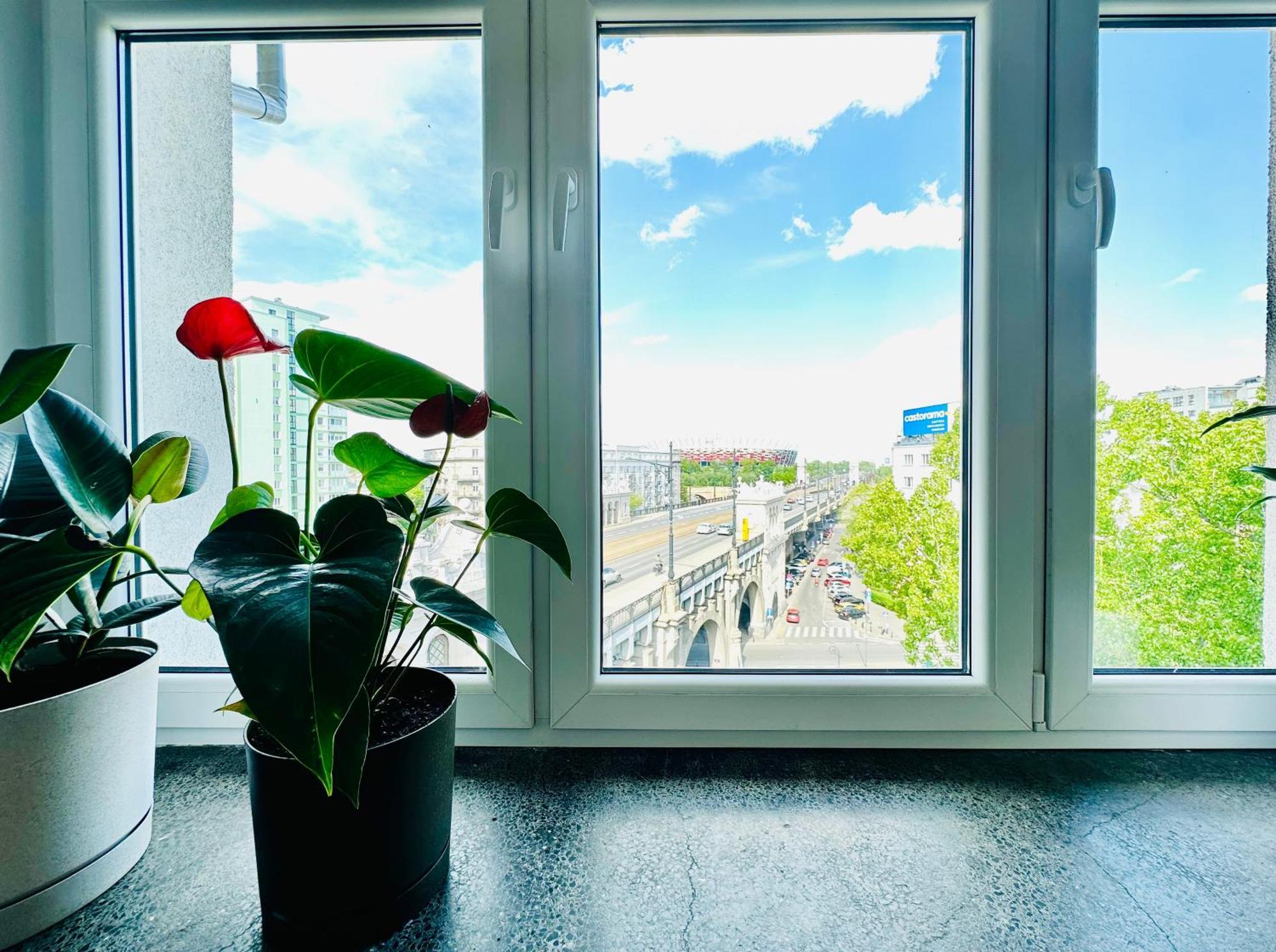 Westside Panorama Pgn Stadium Apartment Varšava Exteriér fotografie